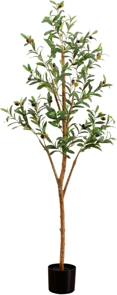 Faux olive tree